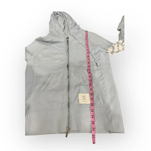 Thom Browne Sky Blue 4-Bar Hoodie Size 4 / Large - Picture 14 of 15